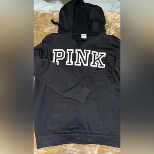 PINK Victoria's Secret Black Hoodie